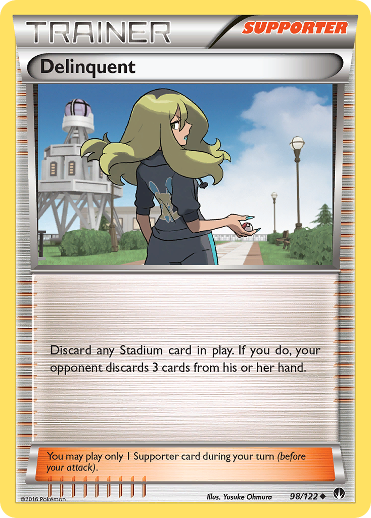 Delinquent (98/122) [XY: BREAKpoint] - Card Brawlers | Quebec | Canada | Yu-Gi-Oh!