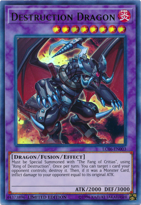 Destruction Dragon - LC06-EN003 [LC06-EN003] Ultra Rare - Card Brawlers | Quebec | Canada | Yu-Gi-Oh!