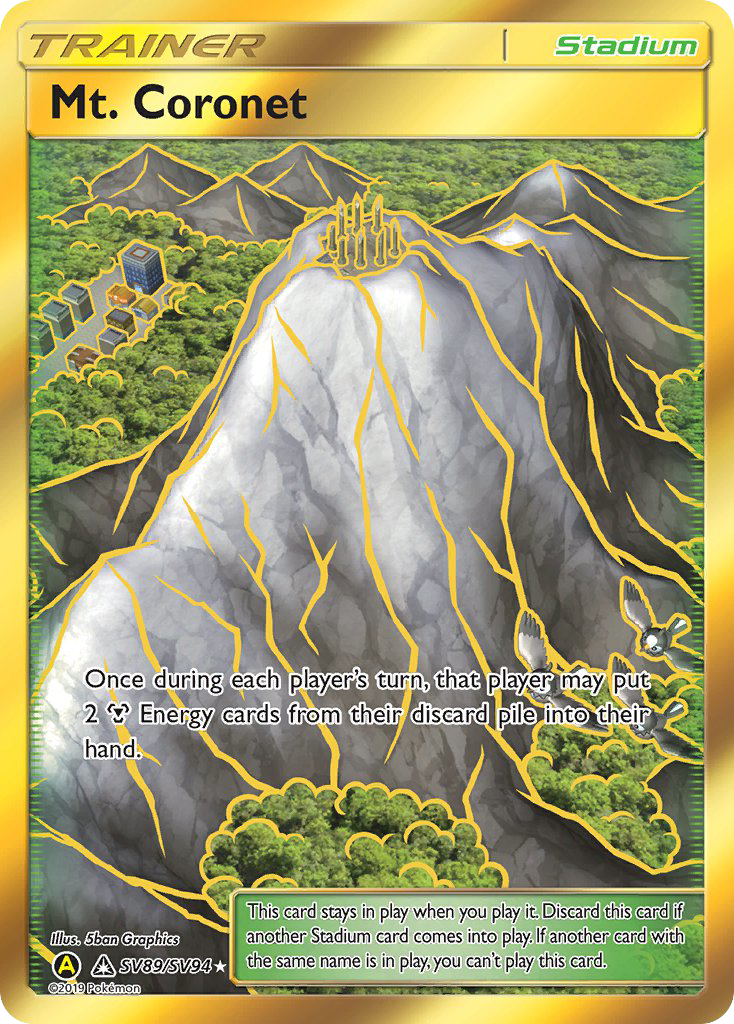 Mt. Coronet (SV89/SV94) [Sun & Moon: Hidden Fates - Shiny Vault] - Card Brawlers | Quebec | Canada | Yu-Gi-Oh!