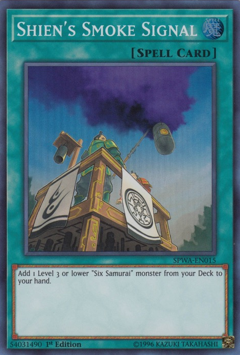 Shien's Smoke Signal [SPWA-EN015] Super Rare - Yu-Gi-Oh! - Card Brawlers | Quebec | Canada |