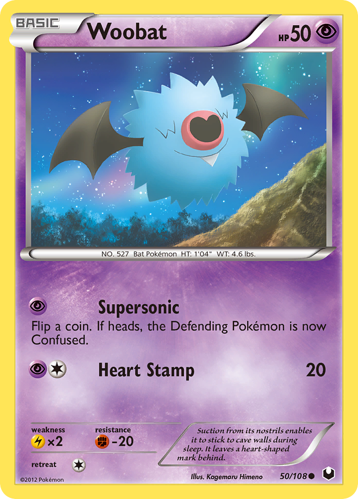 Woobat (50/108) [Black & White: Dark Explorers] - Card Brawlers | Quebec | Canada | Yu-Gi-Oh!