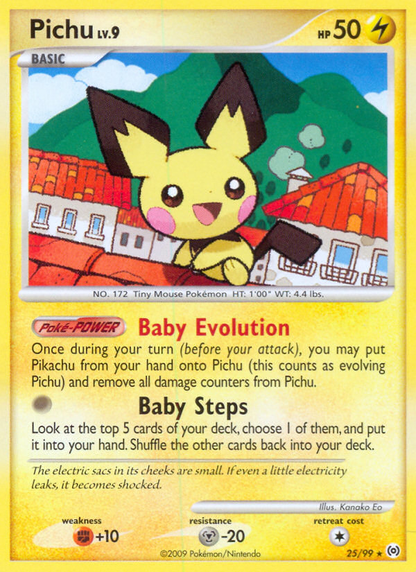 Pichu (25/99) [Platinum: Arceus] - Card Brawlers | Quebec | Canada | Yu-Gi-Oh!
