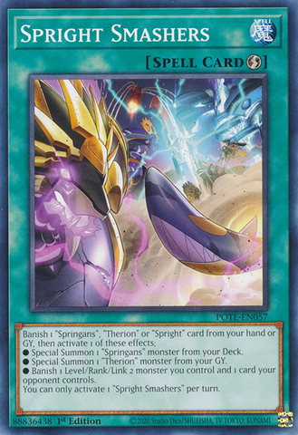 Spright Smashers [POTE-EN057] Common - Card Brawlers | Quebec | Canada | Yu-Gi-Oh!