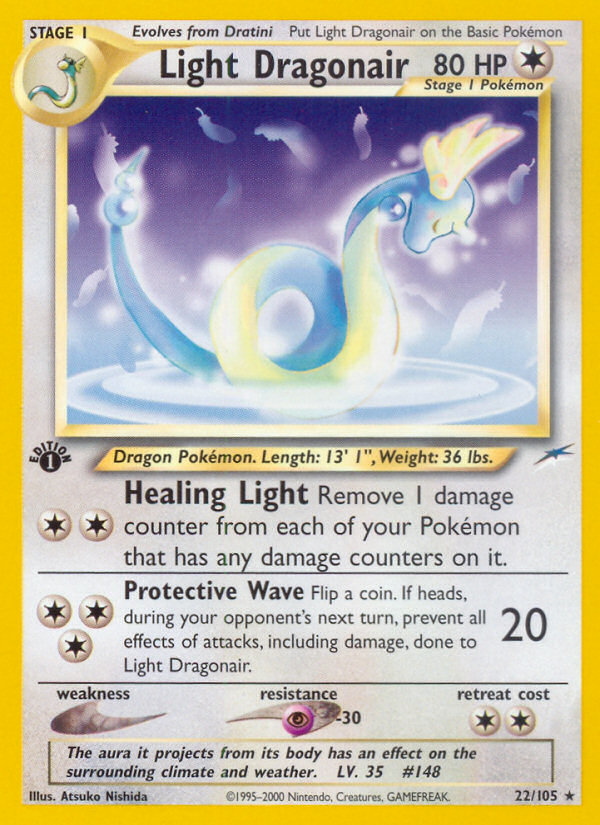 Light Dragonair (22/105) [Neo Destiny 1st Edition] - Card Brawlers | Quebec | Canada | Yu-Gi-Oh!