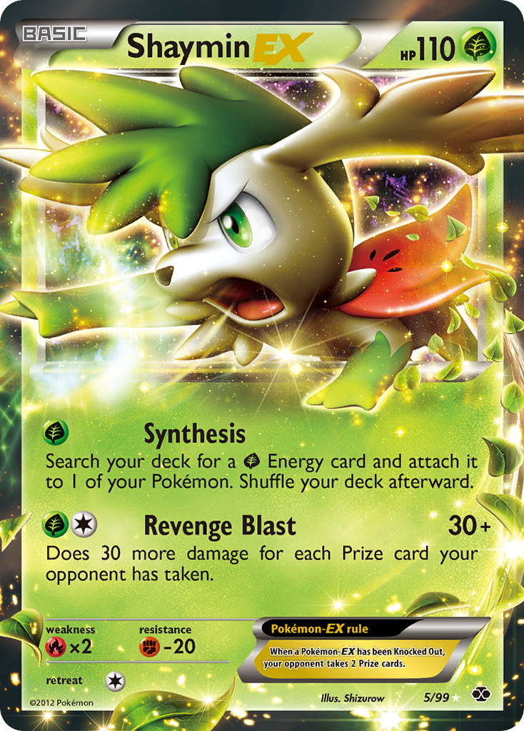 Shaymin EX (5/99) [Black & White: Next Destinies] - Card Brawlers | Quebec | Canada | Yu-Gi-Oh!