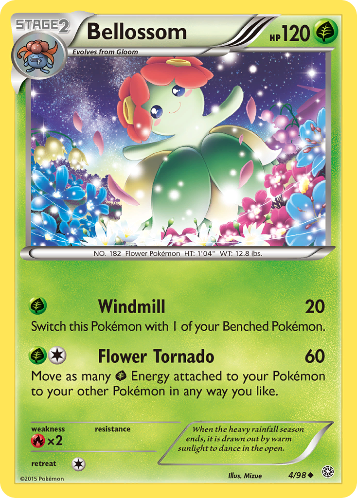 Bellossom (4/98) [XY: Ancient Origins] - Card Brawlers | Quebec | Canada | Yu-Gi-Oh!