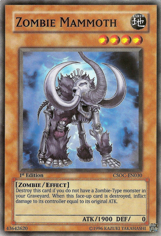 Zombie Mammoth [CSOC-EN030] Common - Card Brawlers | Quebec | Canada | Yu-Gi-Oh!