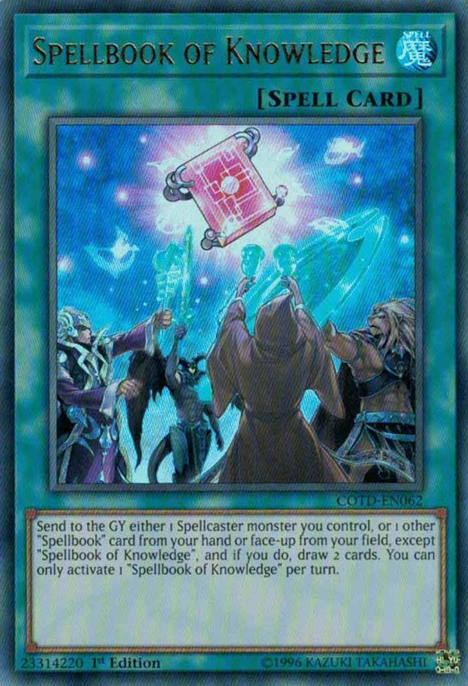 Spellbook of Knowledge [COTD-EN062] Ultra Rare - Yu-Gi-Oh! - Card Brawlers | Quebec | Canada |