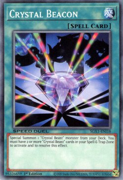 Crystal Beacon [SGX1-ENI18] Common - Card Brawlers | Quebec | Canada | Yu-Gi-Oh!