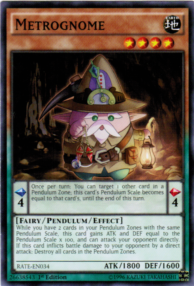 Metrognome [RATE-EN034] Common - Yu-Gi-Oh! - Card Brawlers | Quebec | Canada |