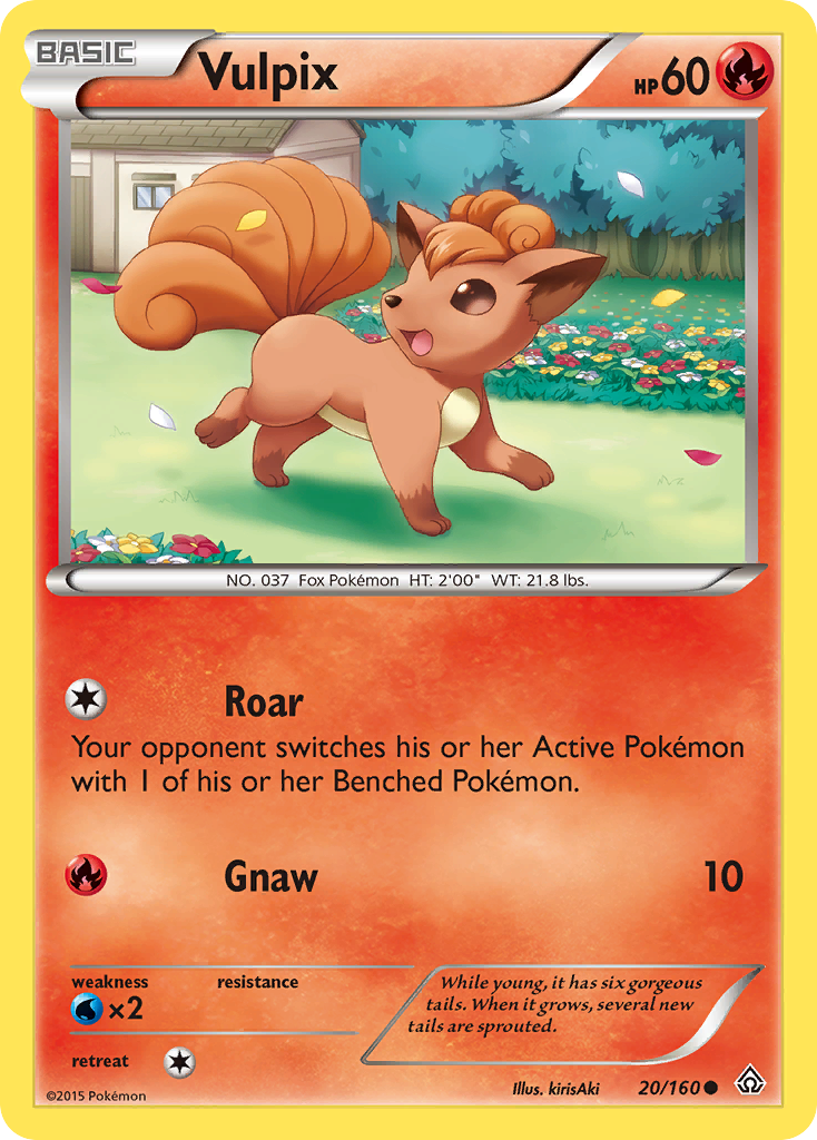 Vulpix (20/160) [XY: Primal Clash] - Card Brawlers | Quebec | Canada | Yu-Gi-Oh!