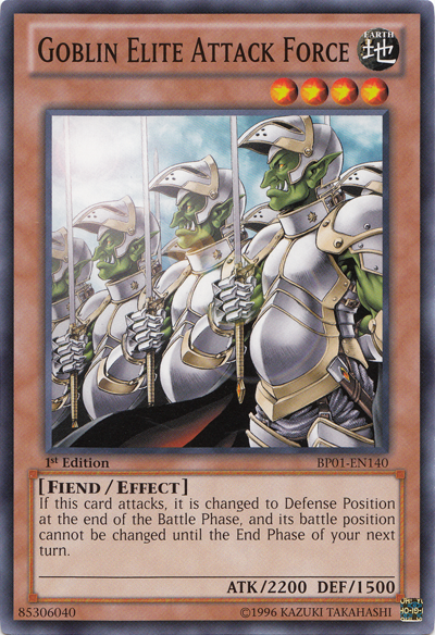 Goblin Elite Attack Force [BP01-EN140] Common - Card Brawlers | Quebec | Canada | Yu-Gi-Oh!