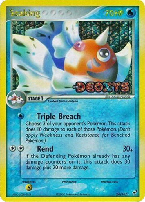Seaking (24/107) (Stamped) [EX: Deoxys] - Card Brawlers | Quebec | Canada | Yu-Gi-Oh!