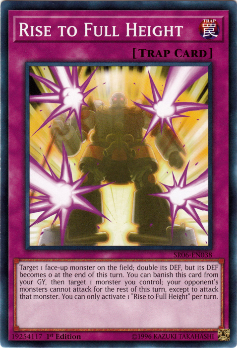 Rise to Full Height [SR06-EN038] Common - Card Brawlers | Quebec | Canada | Yu-Gi-Oh!