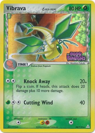 Vibrava (54/110) (Delta Species) (Stamped) [EX: Holon Phantoms] - Card Brawlers | Quebec | Canada | Yu-Gi-Oh!