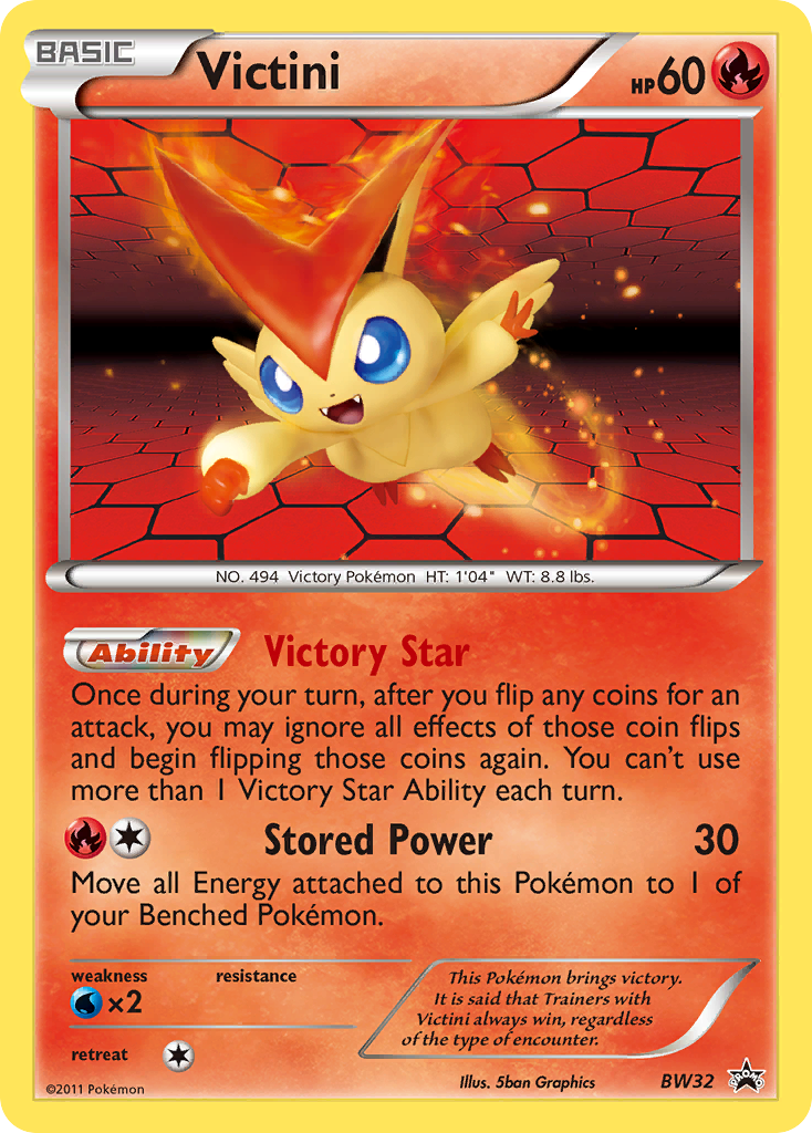 Victini (BW32) [Black & White: Black Star Promos] - Card Brawlers | Quebec | Canada | Yu-Gi-Oh!