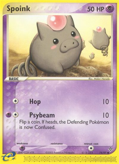Spoink (74/97) [EX: Dragon] - Card Brawlers | Quebec | Canada | Yu-Gi-Oh!
