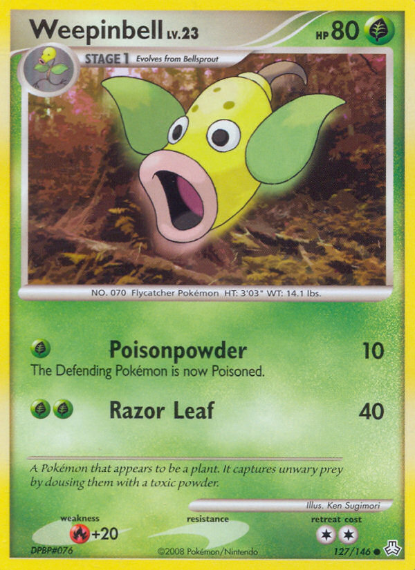 Weepinbell (127/146) [Diamond & Pearl: Legends Awakened] - Card Brawlers | Quebec | Canada | Yu-Gi-Oh!