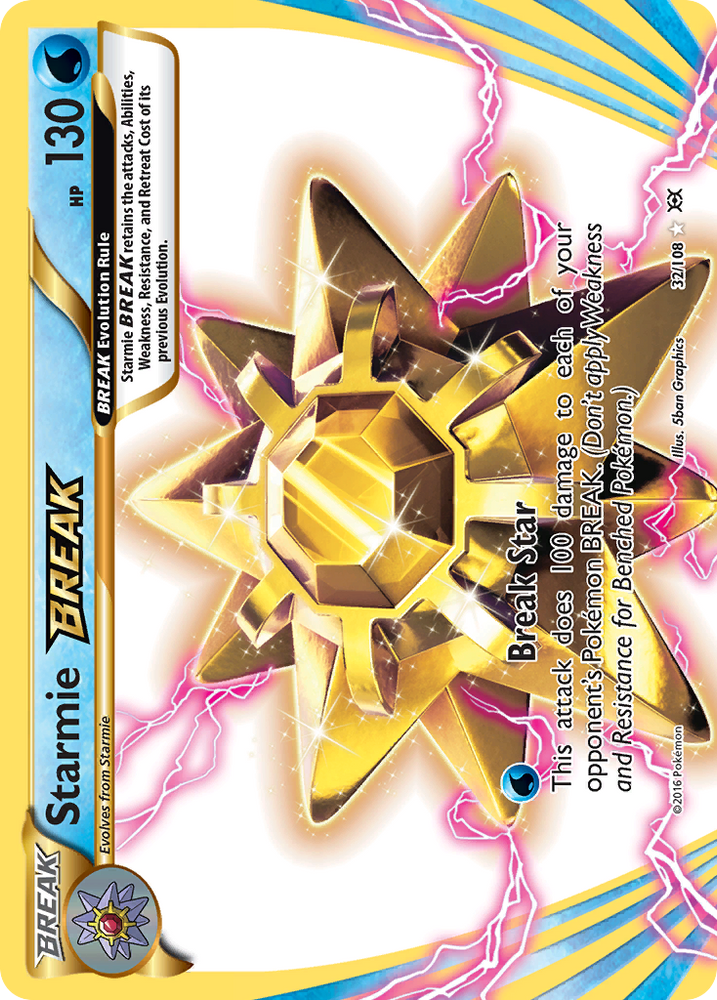 Starmie BREAK (32/108) [XY: Evolutions] - Card Brawlers | Quebec | Canada | Yu-Gi-Oh!