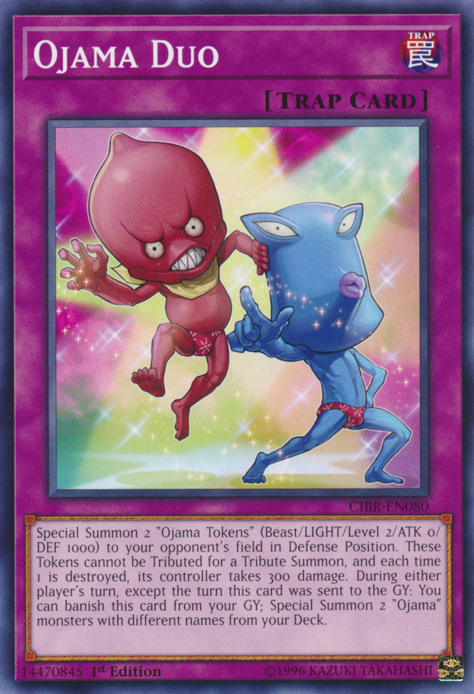 Ojama Duo [CIBR-EN080] Short Print - Yu-Gi-Oh! - Card Brawlers | Quebec | Canada |