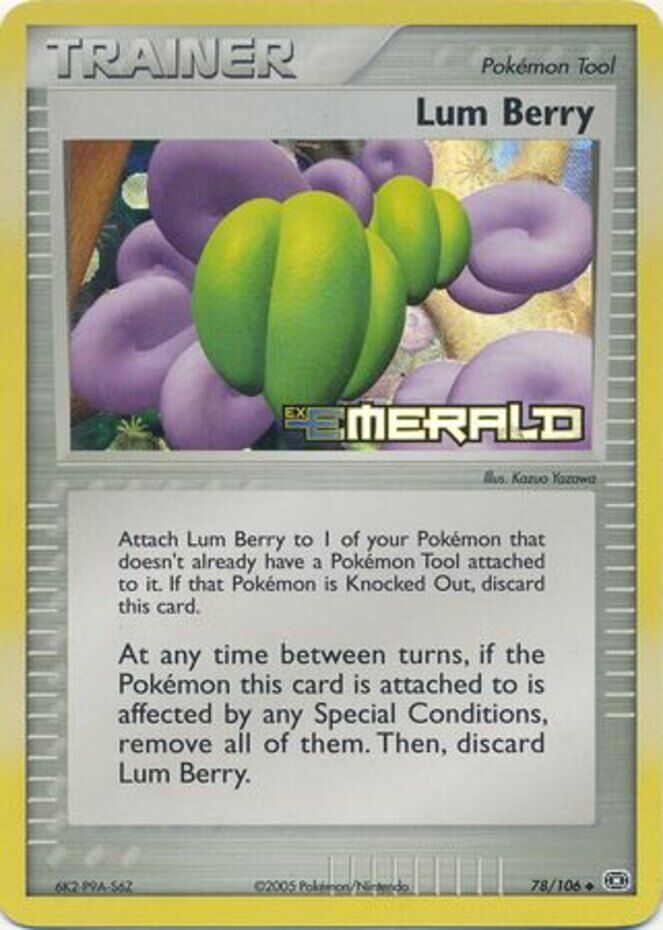 Lum Berry (78/106) (Stamped) [EX: Emerald] - Card Brawlers | Quebec | Canada | Yu-Gi-Oh!