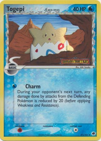 Togepi (41/101) (Delta Species) (Stamped) [EX: Dragon Frontiers] - Card Brawlers | Quebec | Canada | Yu-Gi-Oh!