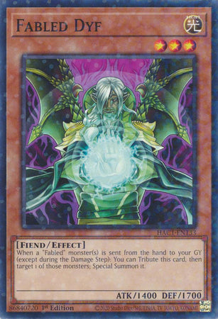 Fabled Dyf (Duel Terminal) [HAC1-EN133] Parallel Rare - Card Brawlers | Quebec | Canada | Yu-Gi-Oh!