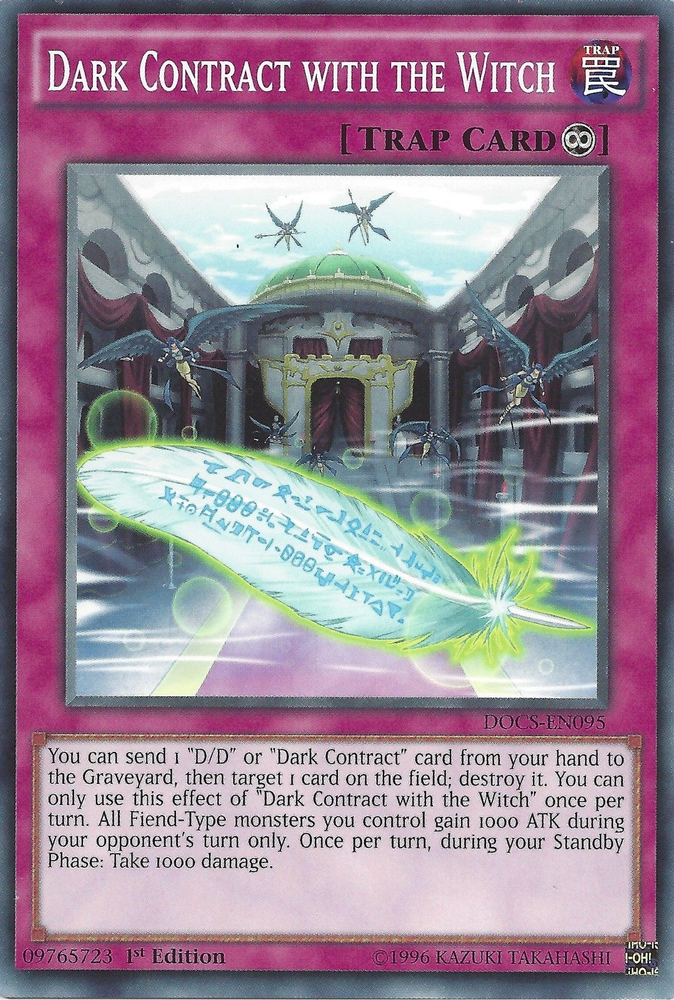 Dark Contract with the Witch [DOCS-EN095] Common - Card Brawlers | Quebec | Canada | Yu-Gi-Oh!