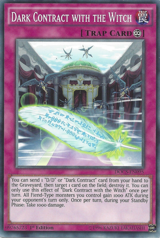 Dark Contract with the Witch [DOCS-EN095] Common - Card Brawlers | Quebec | Canada | Yu-Gi-Oh!