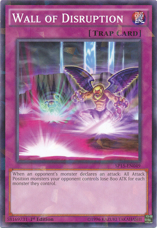 Wall of Disruption [SP15-EN049] Shatterfoil Rare - Yu-Gi-Oh! - Card Brawlers | Quebec | Canada |