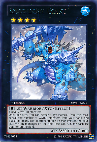 Snowdust Giant [ABYR-EN049] Rare - Yu-Gi-Oh! - Card Brawlers | Quebec | Canada |