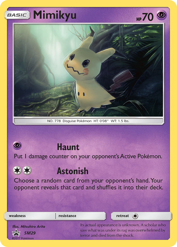 Mimikyu (SM29) [Sun & Moon: Black Star Promos] - Card Brawlers | Quebec | Canada | Yu-Gi-Oh!