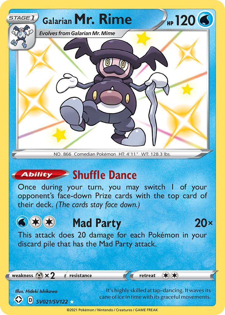 Galarian Mr. Rime (SV021/SV122) [Sword & Shield: Shining Fates] - Card Brawlers | Quebec | Canada | Yu-Gi-Oh!