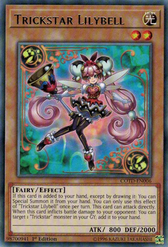 Trickstar Lilybell [COTD-EN006] Rare - Yu-Gi-Oh! - Card Brawlers | Quebec | Canada |