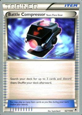 Battle Compressor (92/119) (Ninja Blitz - Cody Walinski) [World Championships 2016] - Card Brawlers | Quebec | Canada | Yu-Gi-Oh!