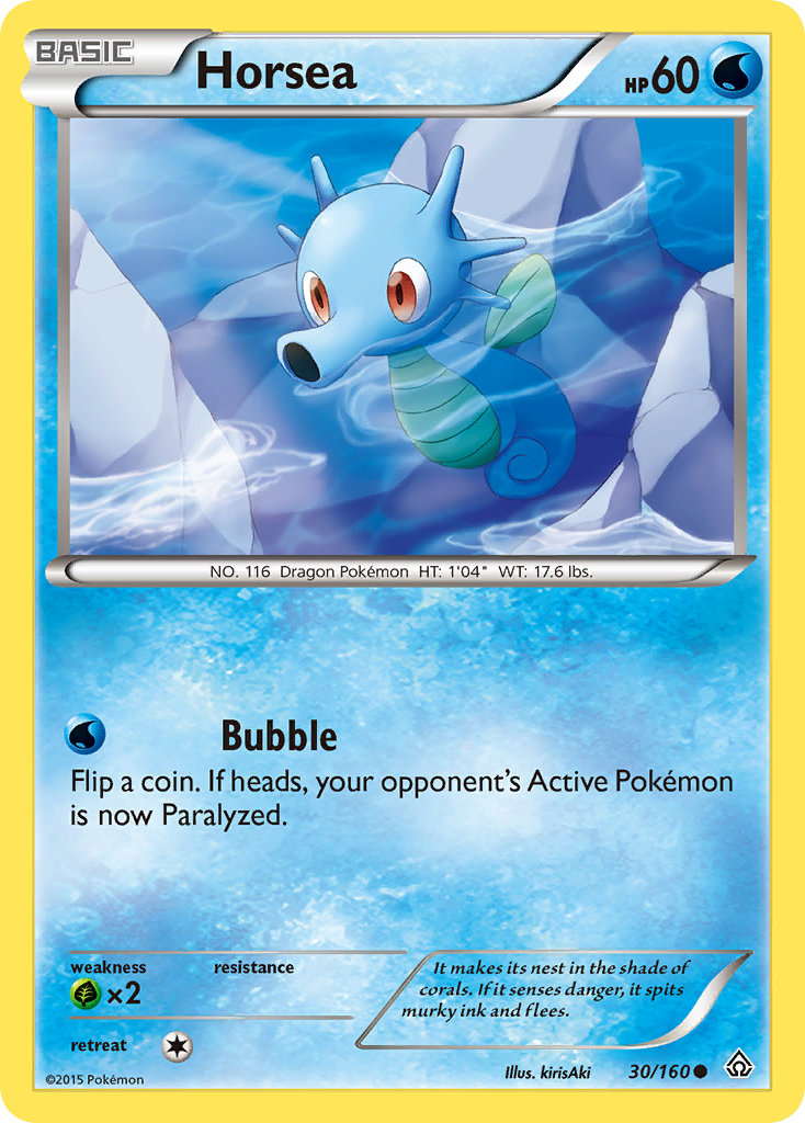 Horsea (30/160) [XY: Primal Clash] - Card Brawlers | Quebec | Canada | Yu-Gi-Oh!