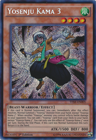 Yosenju Kama 3 [THSF-EN005] Secret Rare - Card Brawlers | Quebec | Canada | Yu-Gi-Oh!