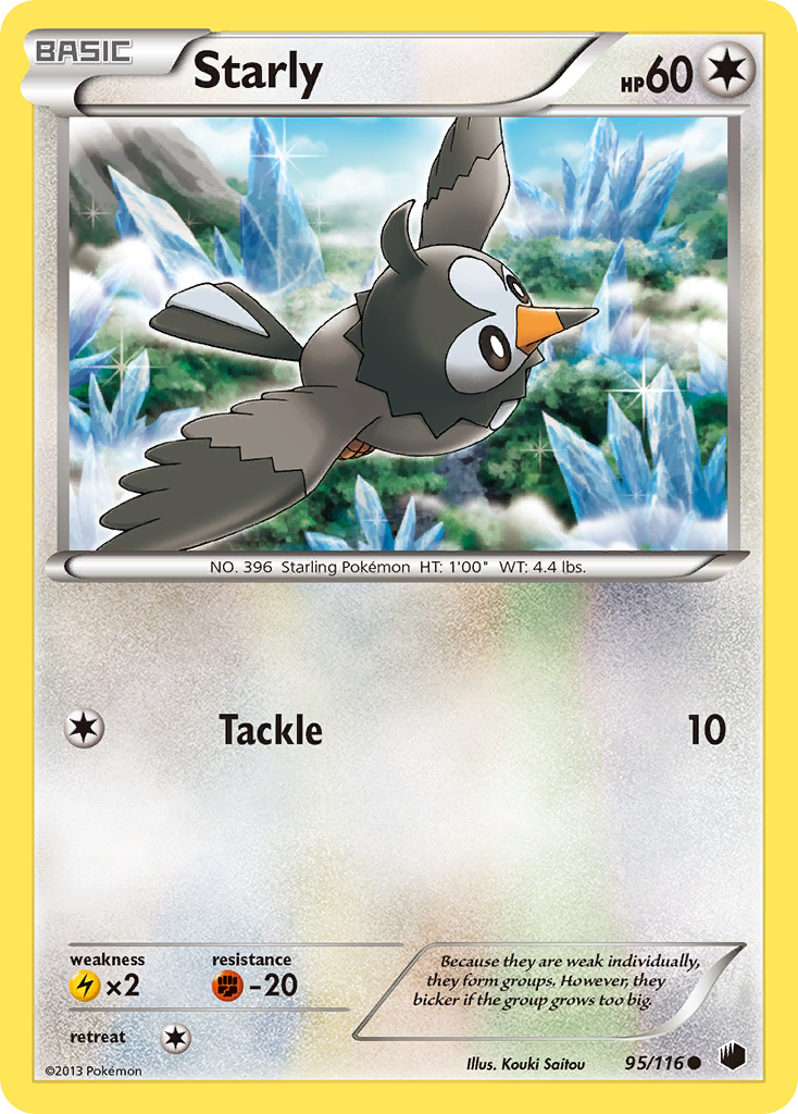 Starly (95/116) [Black & White: Plasma Freeze] - Card Brawlers | Quebec | Canada | Yu-Gi-Oh!