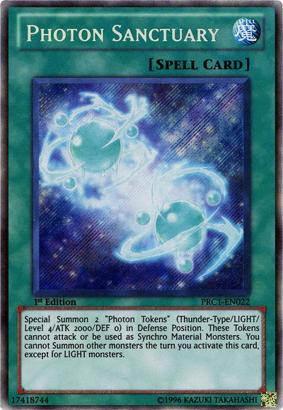 Photon Sanctuary [PRC1-EN022] Secret Rare - Yu-Gi-Oh! - Card Brawlers | Quebec | Canada |