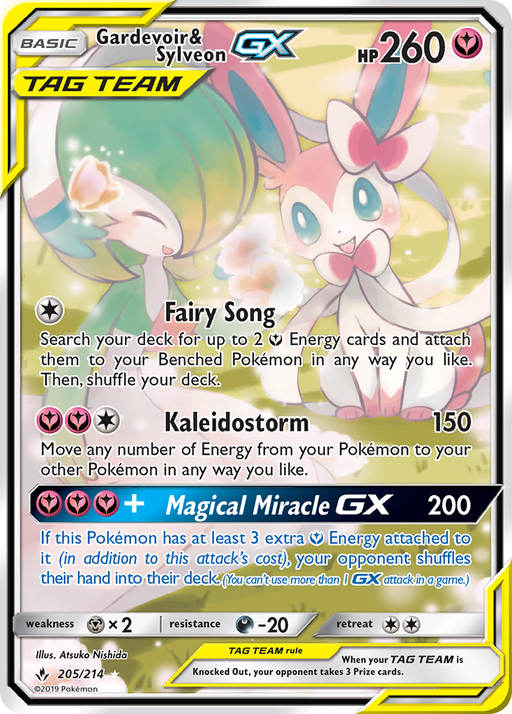 Gardevoir & Sylveon GX (205/214) [Sun & Moon: Unbroken Bonds] - Card Brawlers | Quebec | Canada | Yu-Gi-Oh!