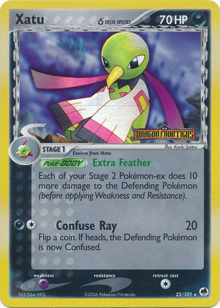 Xatu (25/101) (Delta Species) (Stamped) [EX: Dragon Frontiers] - Card Brawlers | Quebec | Canada | Yu-Gi-Oh!