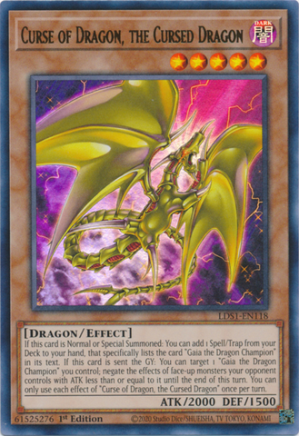 Curse of Dragon, the Cursed Dragon [LDS1-EN118] Ultra Rare - Card Brawlers | Quebec | Canada | Yu-Gi-Oh!