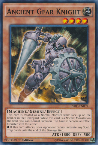 Ancient Gear Knight [SR03-EN009] Common - Card Brawlers | Quebec | Canada | Yu-Gi-Oh!