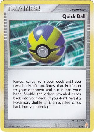 Quick Ball (10/11) [Diamond & Pearl: Trainer Kit - Lucario] - Card Brawlers | Quebec | Canada | Yu-Gi-Oh!