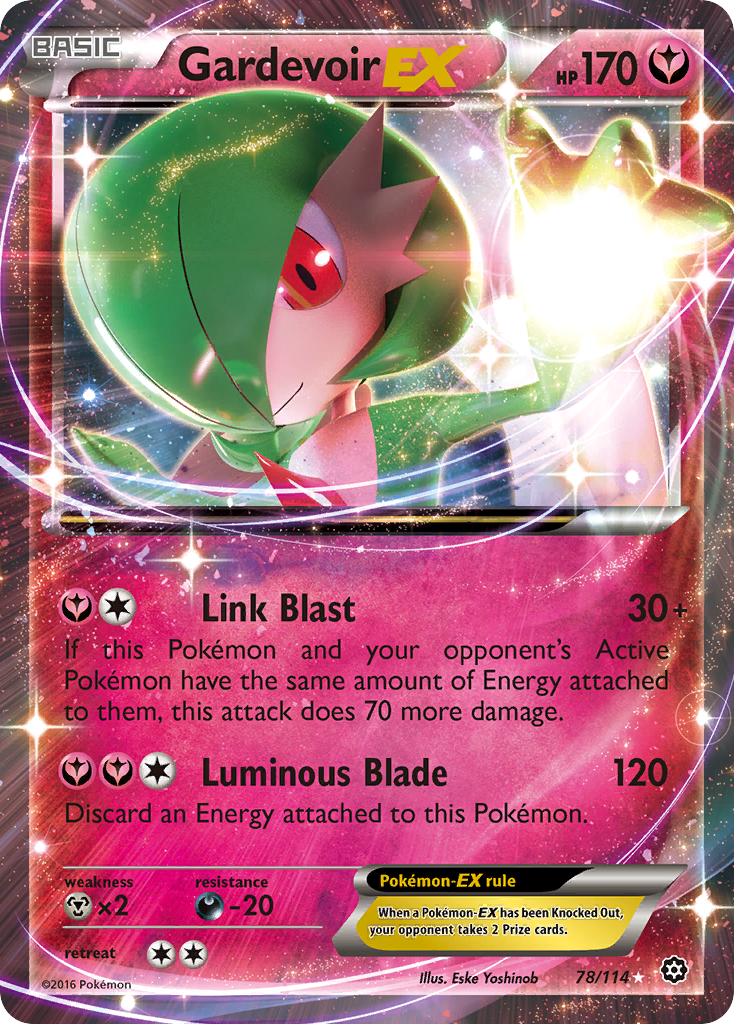 Gardevoir EX (78/114) [XY: Steam Siege] - Card Brawlers | Quebec | Canada | Yu-Gi-Oh!