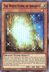 The White Stone of Ancients (Blue) [LDS2-EN013] Ultra Rare - Card Brawlers | Quebec | Canada | Yu-Gi-Oh!