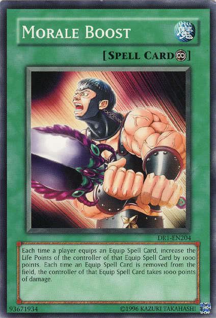 Morale Boost [DR1-EN204] Common - Card Brawlers | Quebec | Canada | Yu-Gi-Oh!