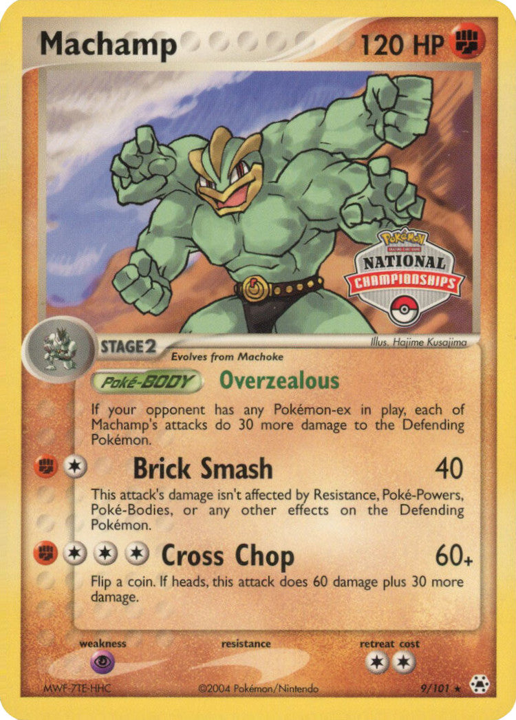 Machamp (9/101) (National Championships Promo) [EX: Hidden Legends] - Card Brawlers | Quebec | Canada | Yu-Gi-Oh!