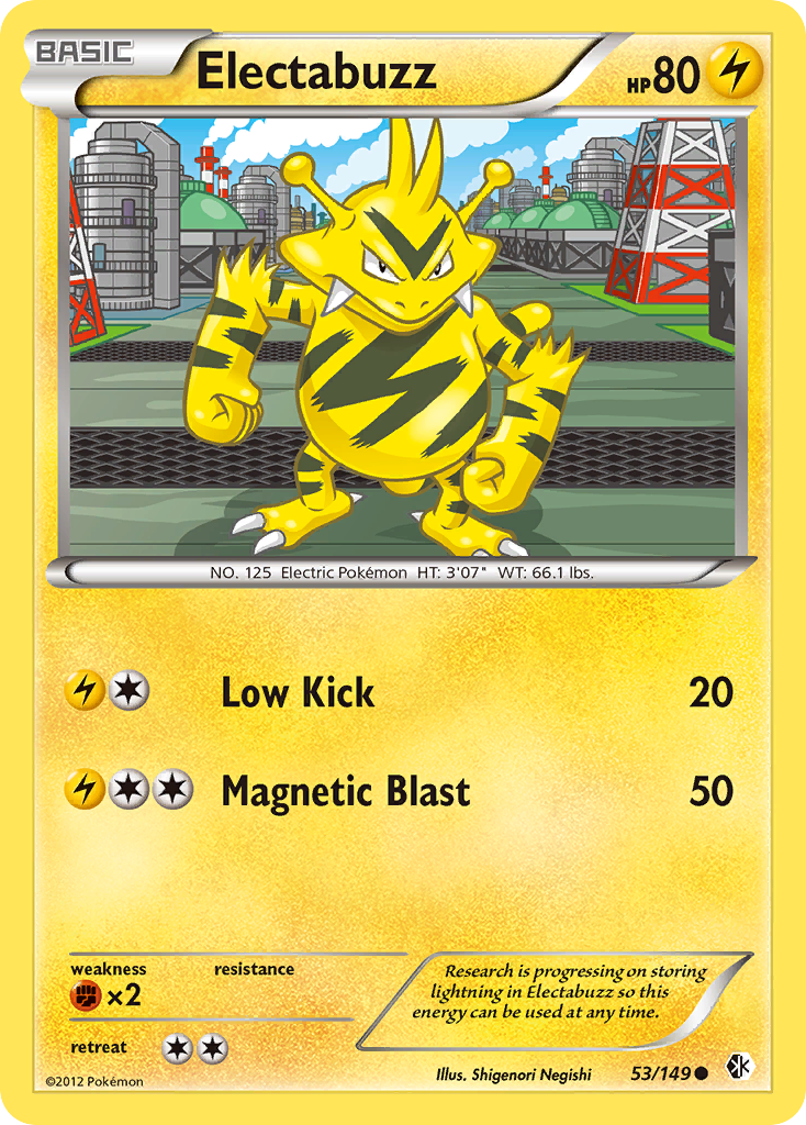 Electabuzz (53/149) [Black & White: Boundaries Crossed] - Card Brawlers | Quebec | Canada | Yu-Gi-Oh!