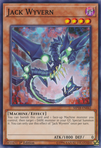 Jack Wyvern [MP18-EN042] Common - Card Brawlers | Quebec | Canada | Yu-Gi-Oh!